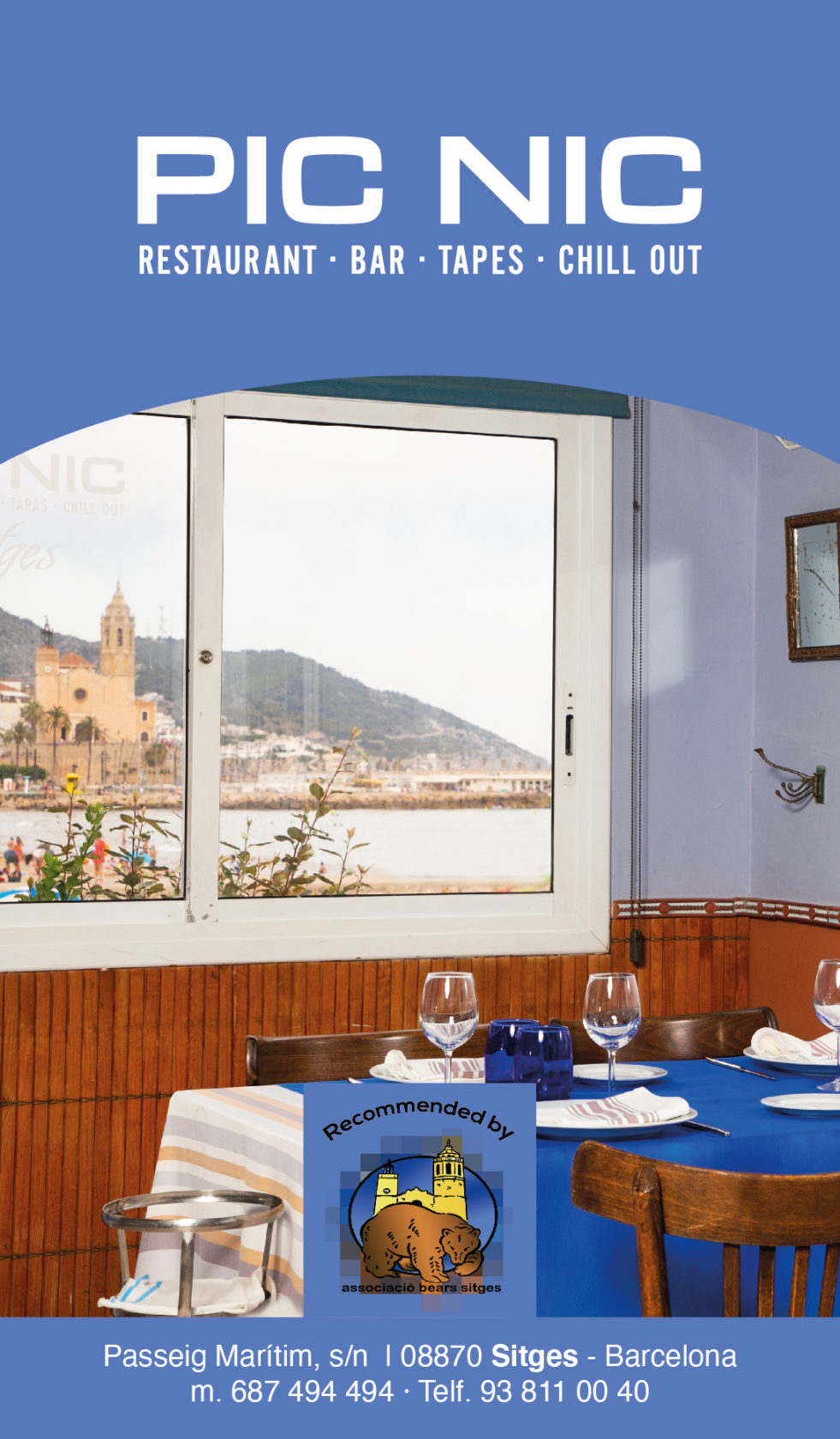 Restaurante Pic Nic en Bears Sitges