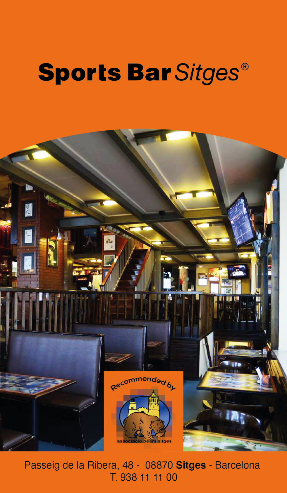 Sports Bar en Bears Sitges